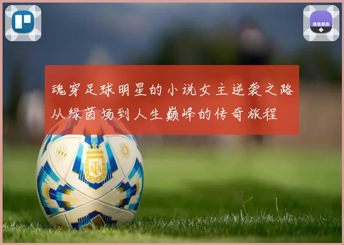 魂穿足球明星的小说女主逆袭之路从绿茵场到人生巅峰的传奇旅程