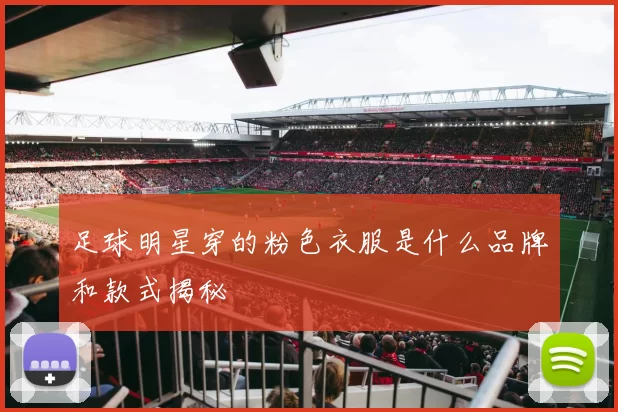 足球明星穿的粉色衣服是什么品牌和款式揭秘