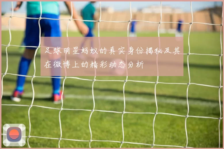足球明星蚂蚁的真实身份揭秘及其在微博上的精彩动态分析