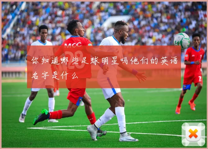 你知道哪些足球明星吗他们的英语名字是什么